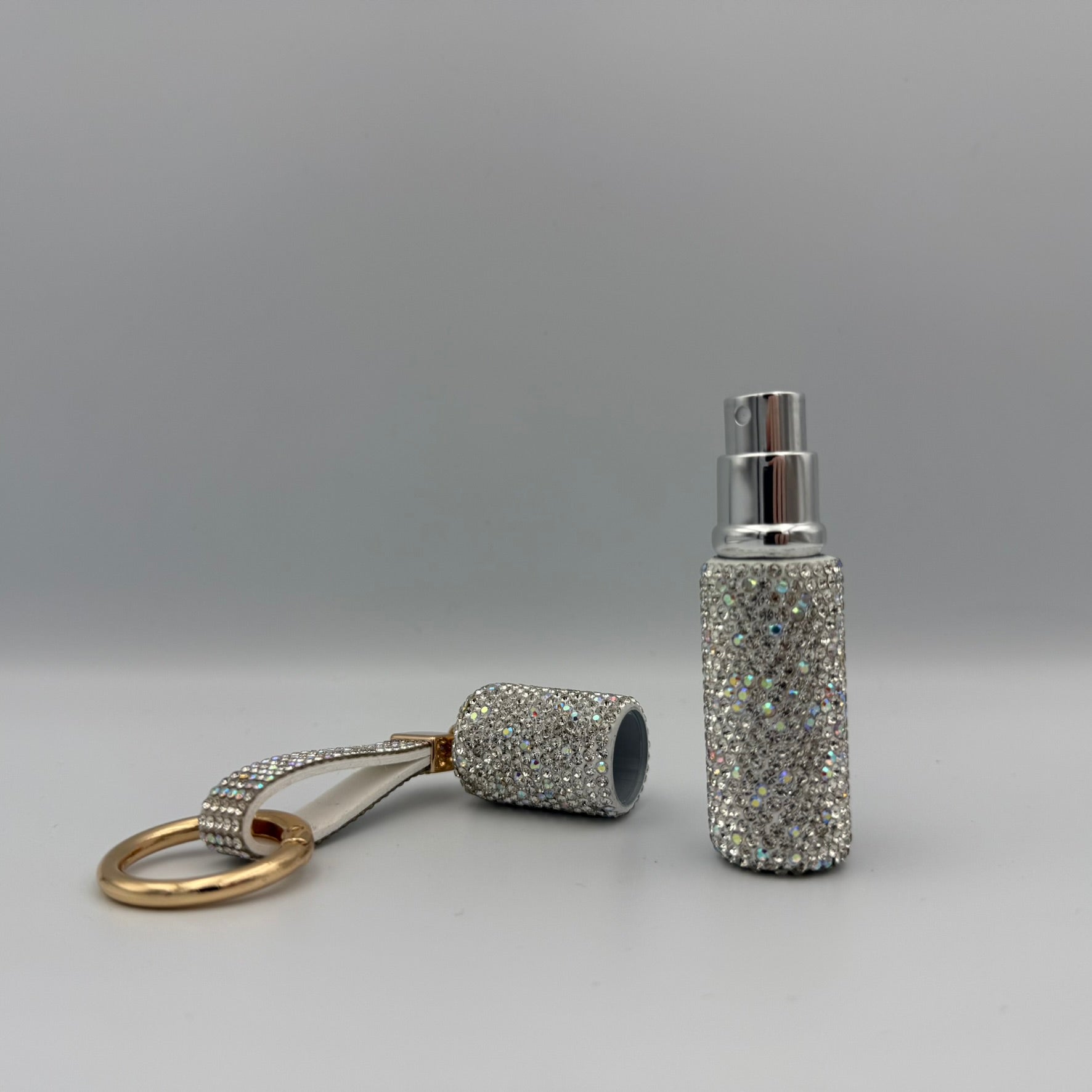 táska kulcstartó Profumo - Argento